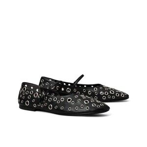 Tory Burch Eyelet Mary Jane Ballet Flats Sz 7. Retails $350